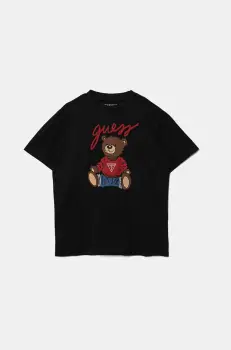 Guess tricou de bumbac pentru copii imagine