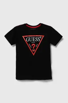 Guess Tricou de bumbac pentru copii imagine