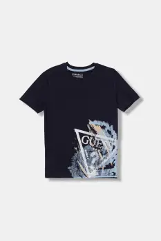 Guess tricou de bumbac pentru copii imagine