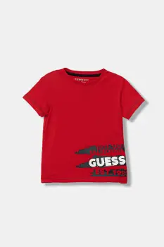 Guess tricou de bumbac pentru copii imagine