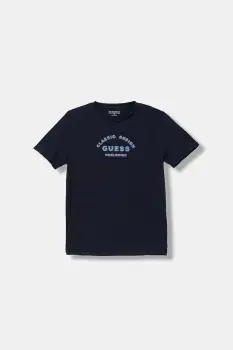 Guess tricou de bumbac pentru copii imagine