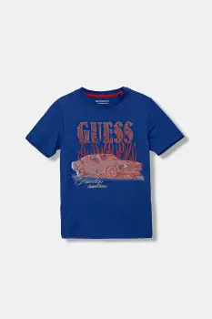 Guess tricou de bumbac pentru copii imagine