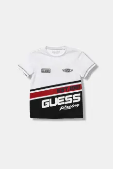 Guess tricou de bumbac pentru copii imagine