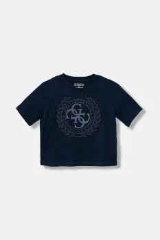 Guess tricou de bumbac pentru copii imagine