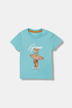 Guess tricou de bumbac pentru copii imagine