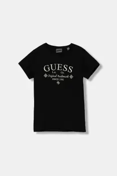 Guess tricou de bumbac pentru copii imagine