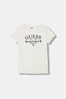 Guess tricou de bumbac pentru copii imagine