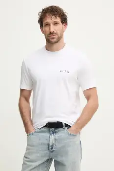 Guess tricou din bumbac imagine