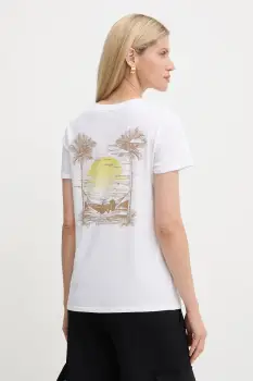 Guess tricou din bumbac imagine