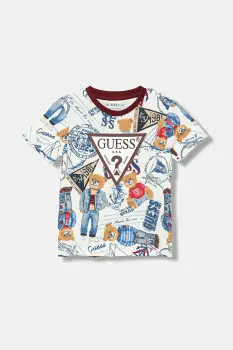Guess tricou din bumbac imagine