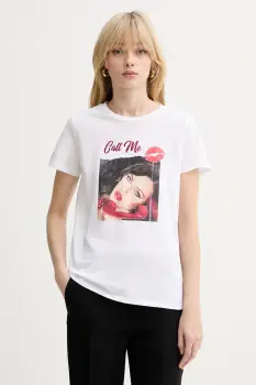 Guess tricou din bumbac imagine