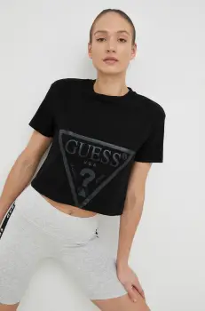 Guess tricou din bumbac imagine