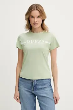 Guess tricou din bumbac imagine