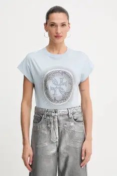 Guess tricou din bumbac 4G imagine