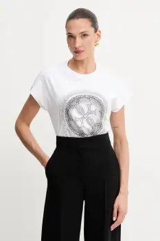 Guess tricou din bumbac 4G imagine