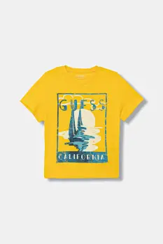 Guess tricou din bumbac imagine