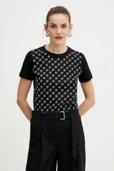 Guess tricou din bumbac imagine