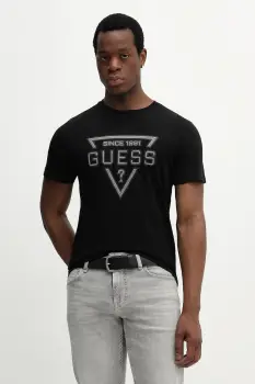Guess tricou din bumbac imagine