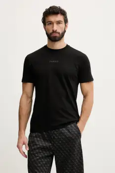 Guess tricou din bumbac AMBROGIO imagine