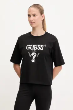 Guess tricou din bumbac AURLIE imagine