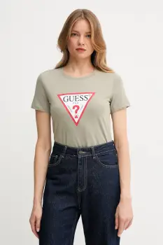 Guess tricou din bumbac imagine