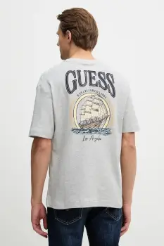 Guess tricou din bumbac imagine