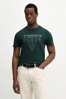 Guess tricou din bumbac imagine