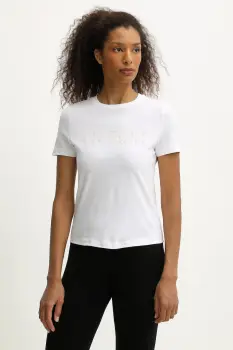 Guess tricou din bumbac CLELIA imagine