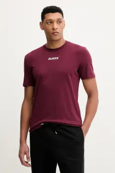 Guess tricou din bumbac COCHISE imagine