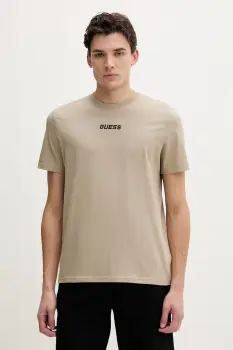 Guess tricou din bumbac COCHISE imagine