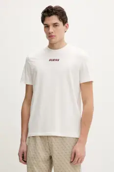 Guess tricou din bumbac COCHISE imagine