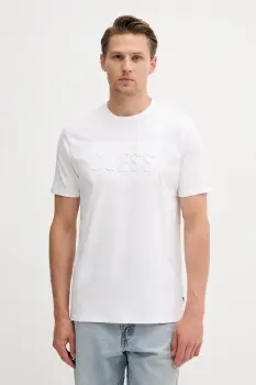 Guess tricou din bumbac imagine