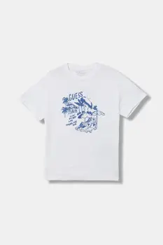 Guess tricou din bumbac imagine