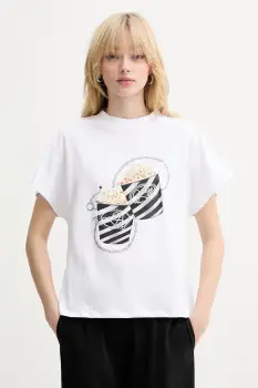 Guess tricou din bumbac imagine