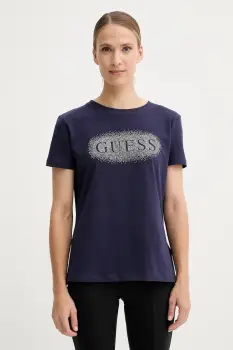 Guess tricou din bumbac INGRID imagine