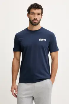 Guess tricou din bumbac LAURO imagine