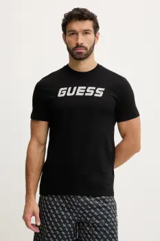 Guess tricou din bumbac MASKA imagine