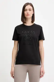 Guess tricou din bumbac MENA imagine