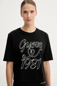 Guess tricou din bumbac MISTY imagine