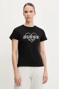 Guess tricou din bumbac NARCISO imagine