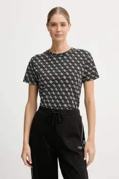 Guess tricou din bumbac RHOMBUS imagine