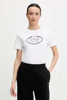 Guess tricou din bumbac ROSALBA imagine