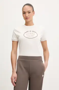 Guess tricou din bumbac ROSALBA imagine