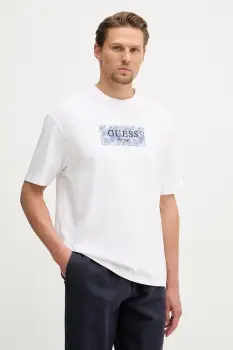 Guess tricou pentru barbati, din bumbac imagine