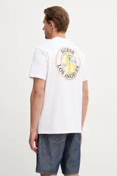 Guess tricou pentru barbati, din bumbac imagine