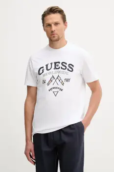 Guess tricou pentru barbati, din bumbac imagine