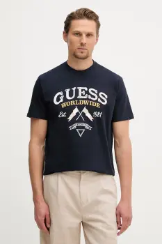 Guess tricou pentru barbati, din bumbac imagine