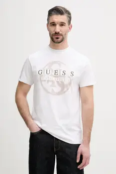 Guess tricou pentru barbati, din bumbac imagine