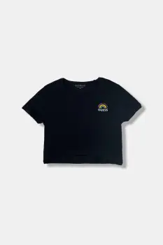 Guess tricou pentru copii bumbac cu elastan imagine