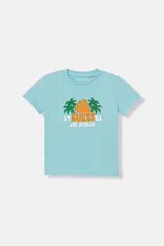Guess tricou pentru copii, din bumbac imagine